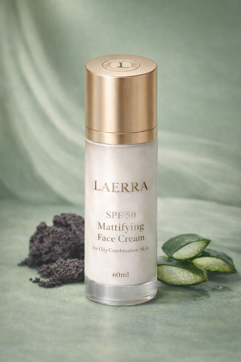 LAERRA SPF 50 Mattifying Face Cream For Oily Skin-Слънцезащитен крем за мазна кожа