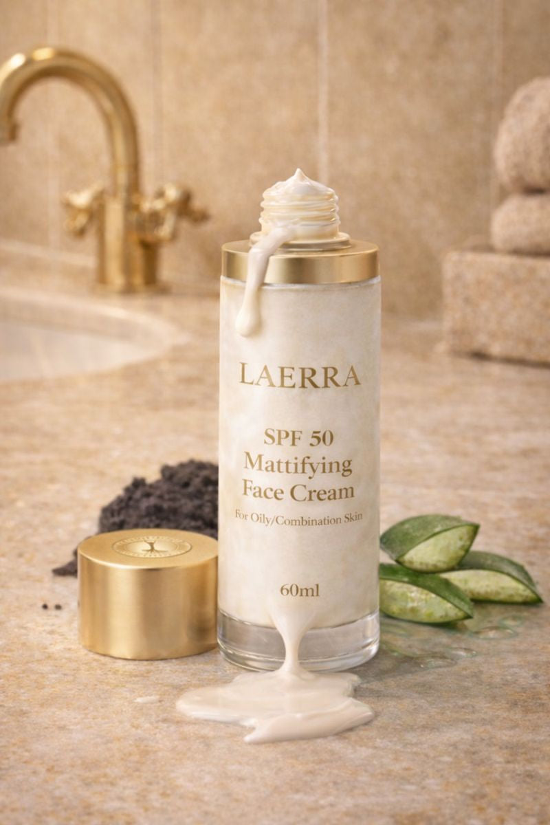 LAERRA SPF 50 Mattifying Face Cream For Oily Skin-Слънцезащитен крем за мазна кожа
